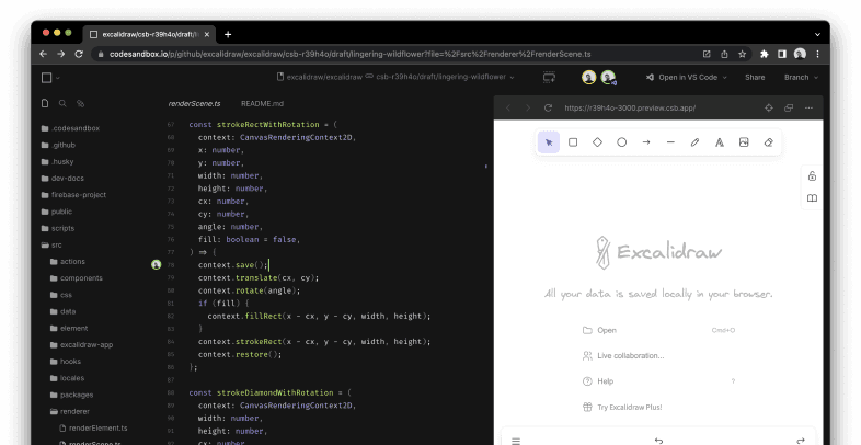 Features - CodeSandbox