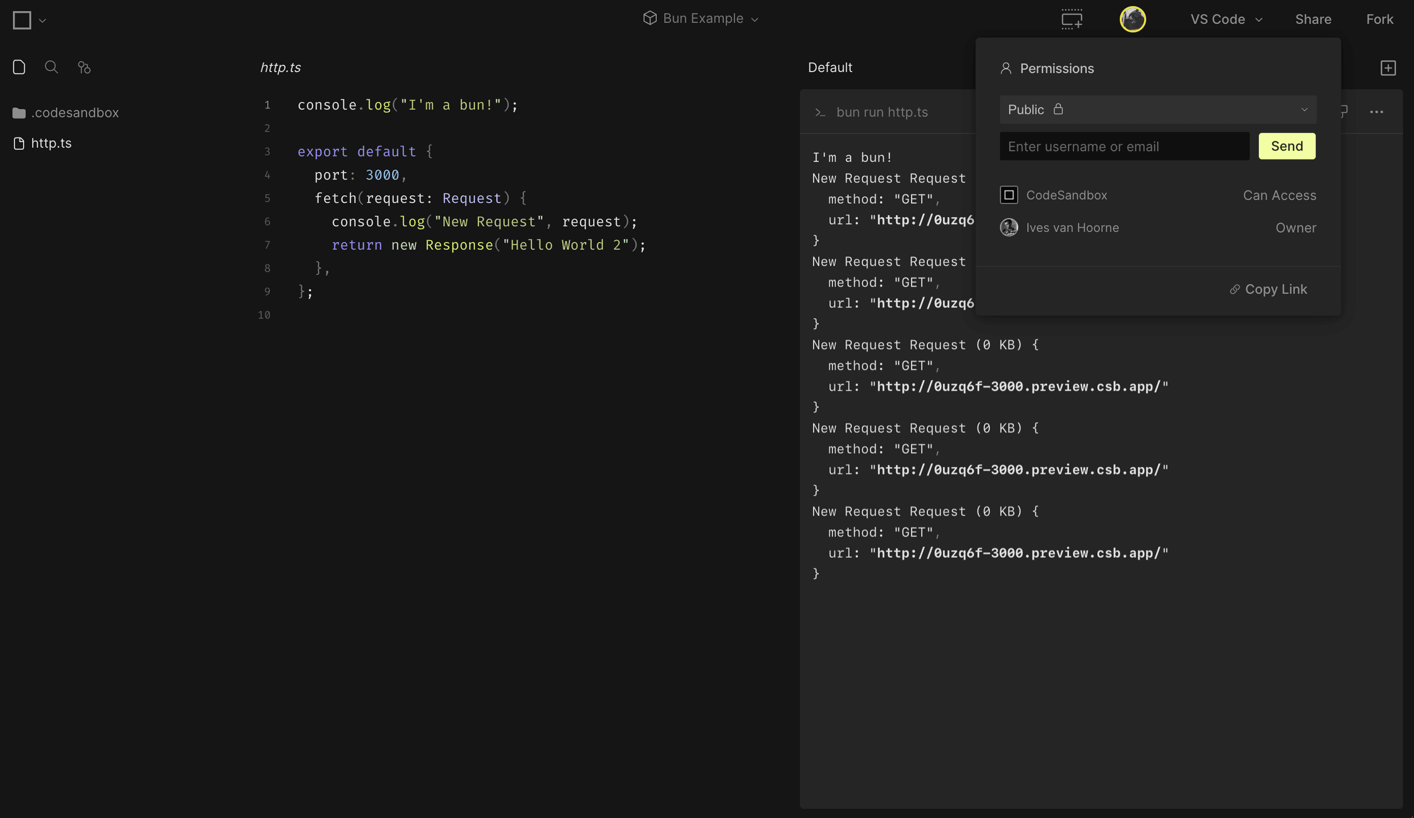 Editable deployment previews