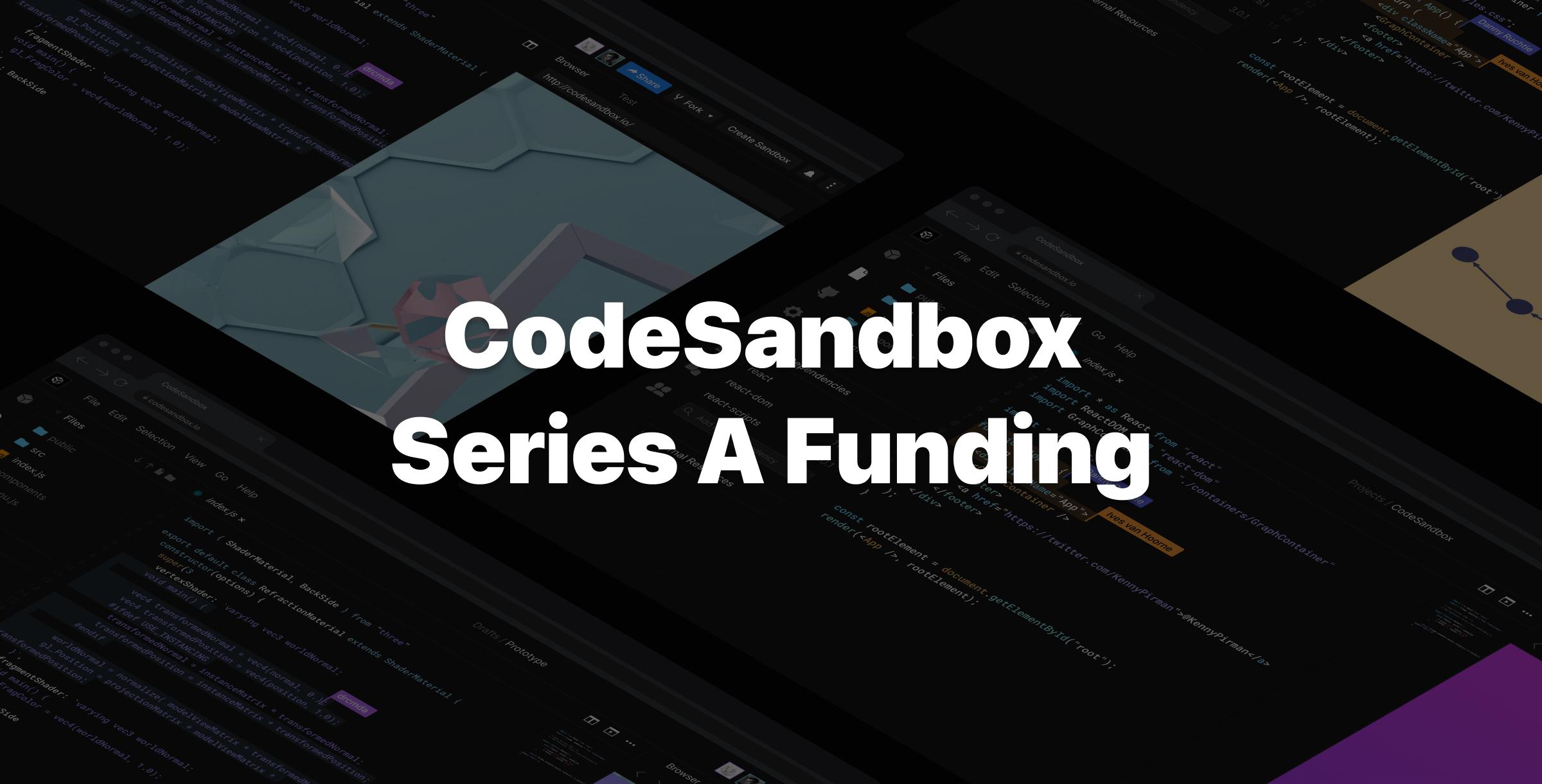 CodeSandbox Secures $12.7M Series A Funding