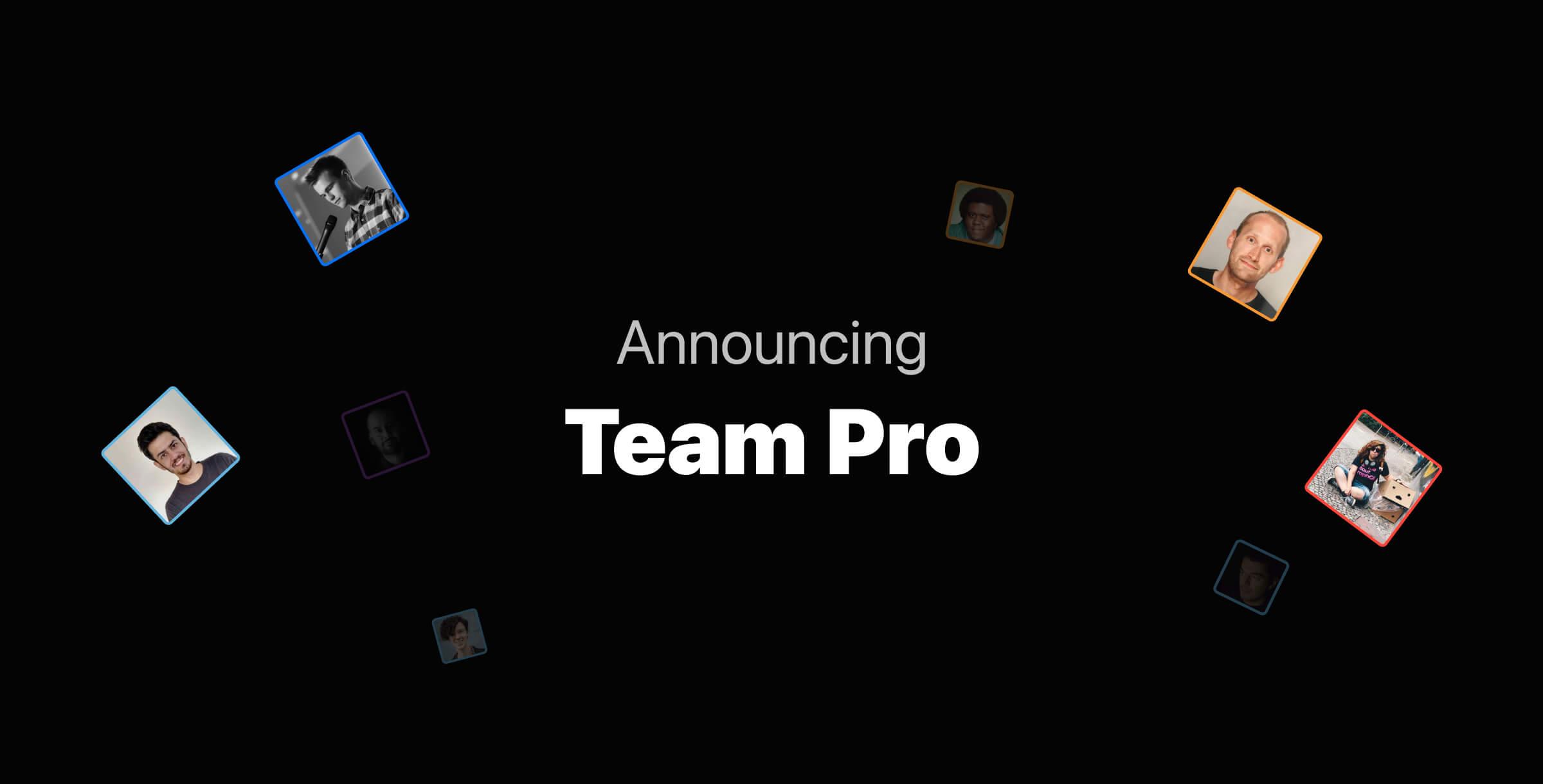 Announcing Team Pro - Build Faster and Use CodeSandbox With Your Team