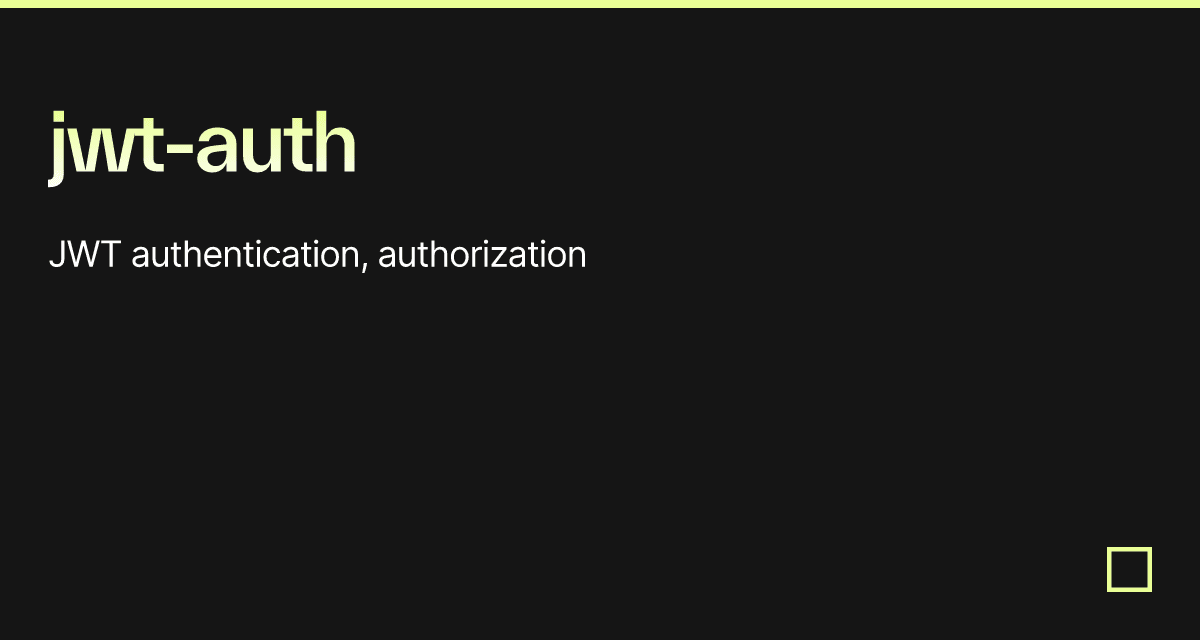 jwt-auth