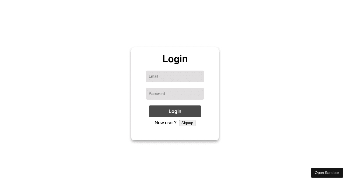 Login-signup-authentication