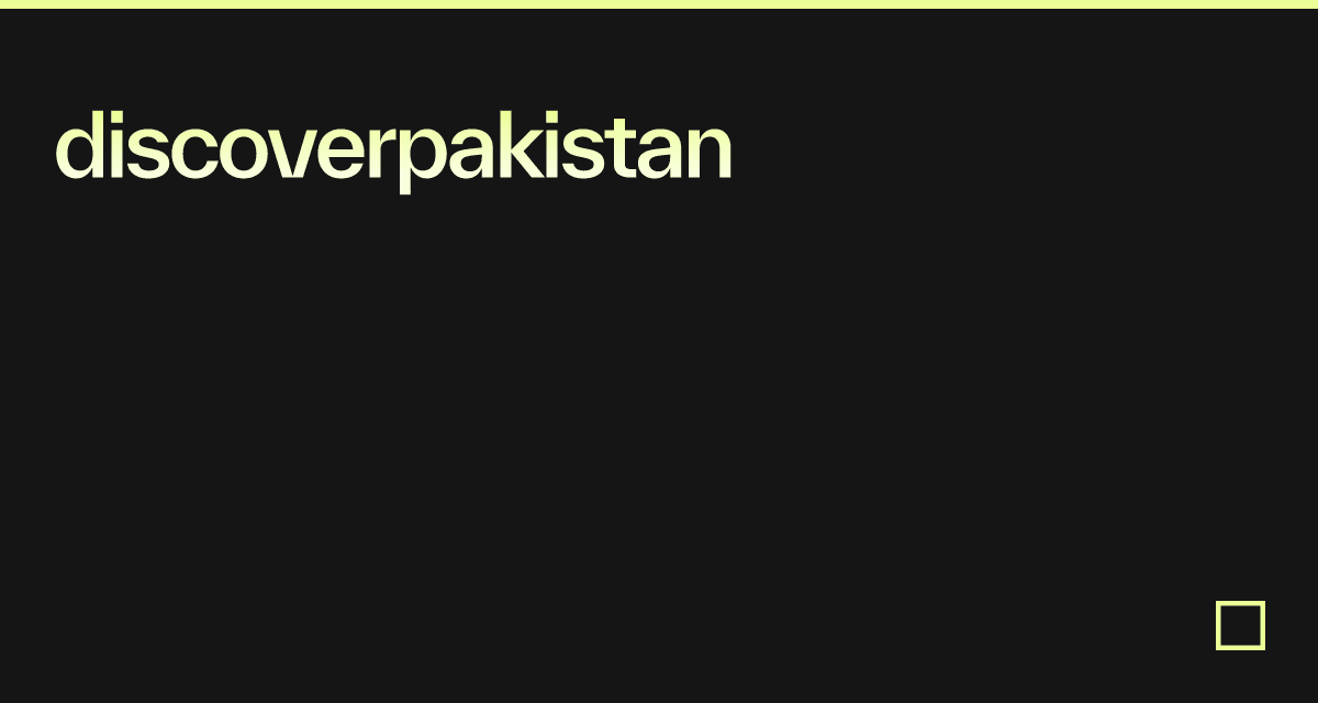 discoverpakistan