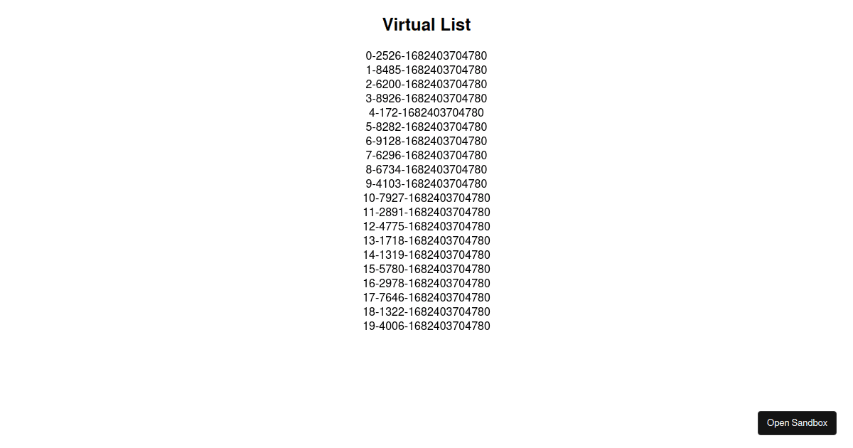 vp5h/virtuallist