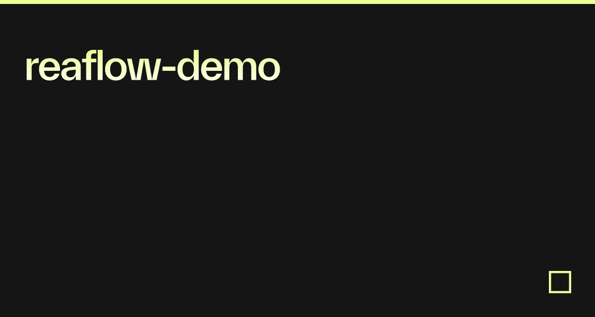 reaflow-demo