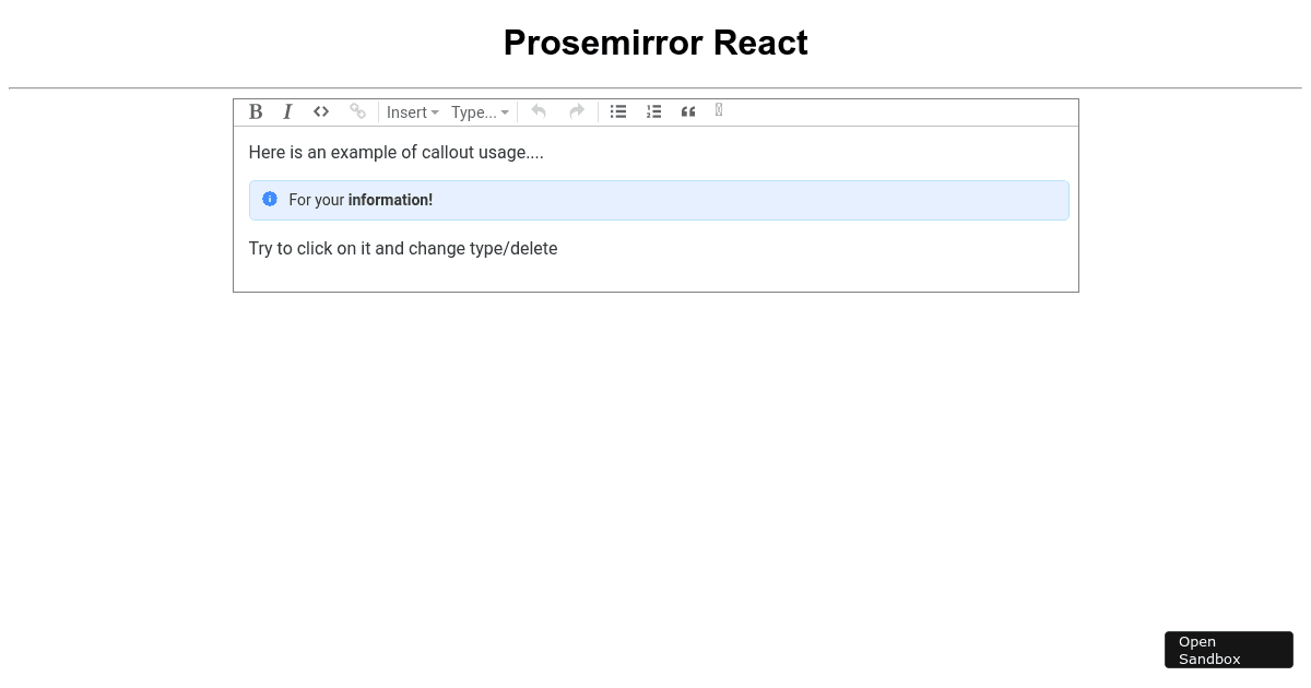 prosemirror-react-callout-example-setup