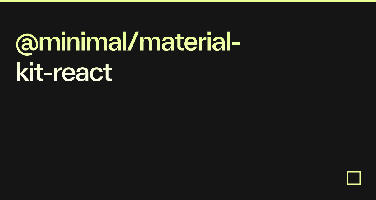 @minimal/material-kit-react