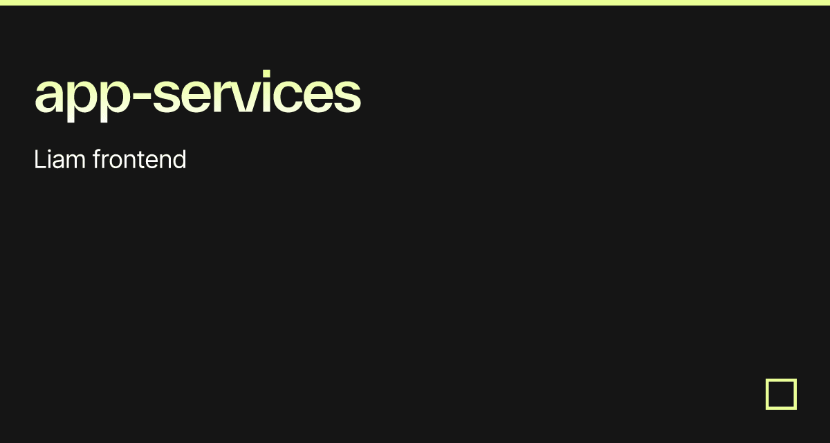 app-services