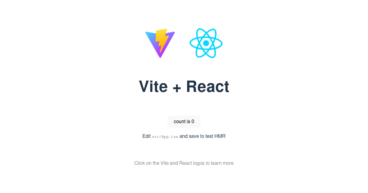 React (Vite + TS)