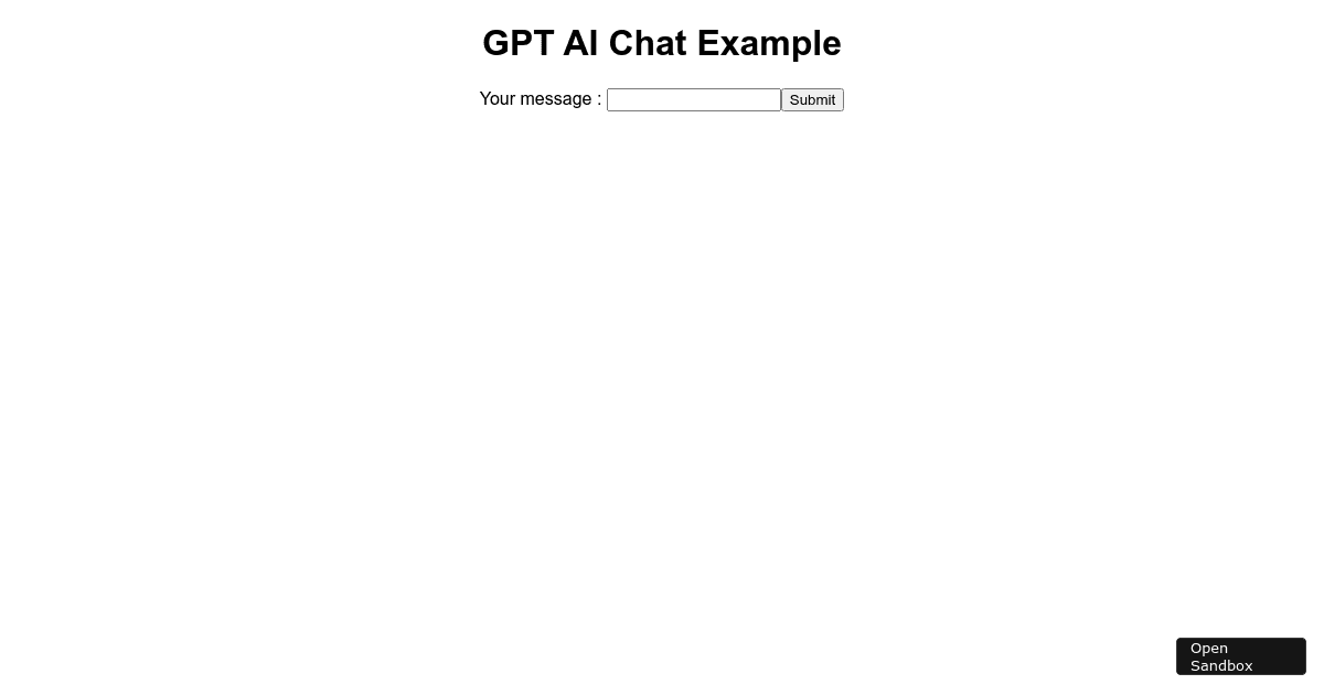 GPT-AI-Chat-ReactJs-Example