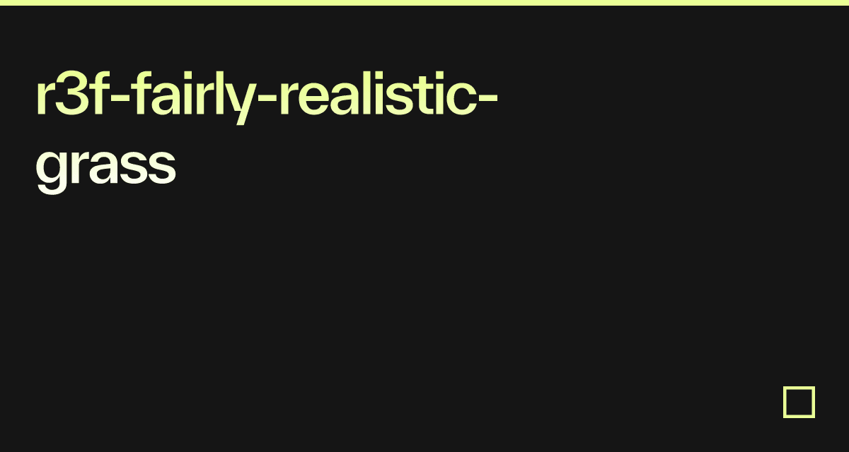 r3f-fairly-realistic-grass
