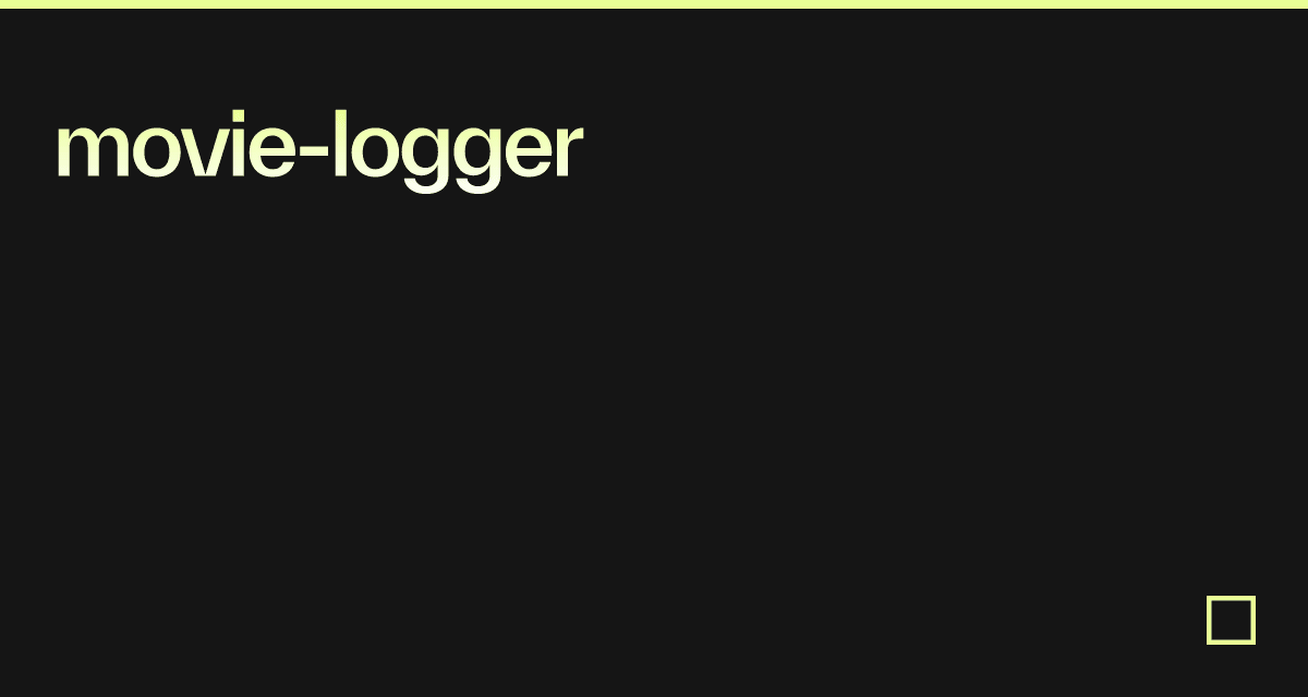 movie-logger