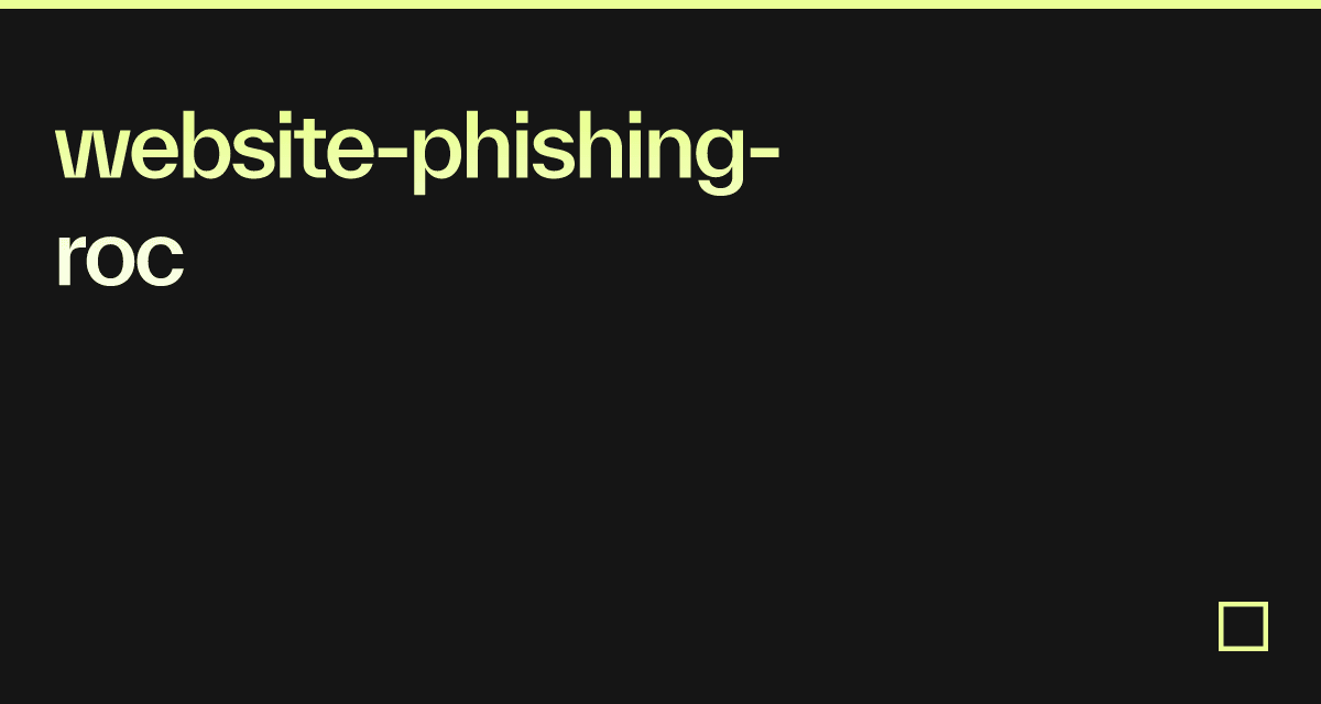 website-phishing-roc