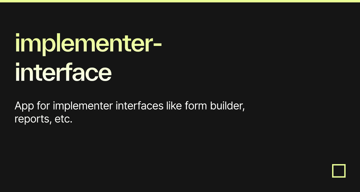 implementer-interface