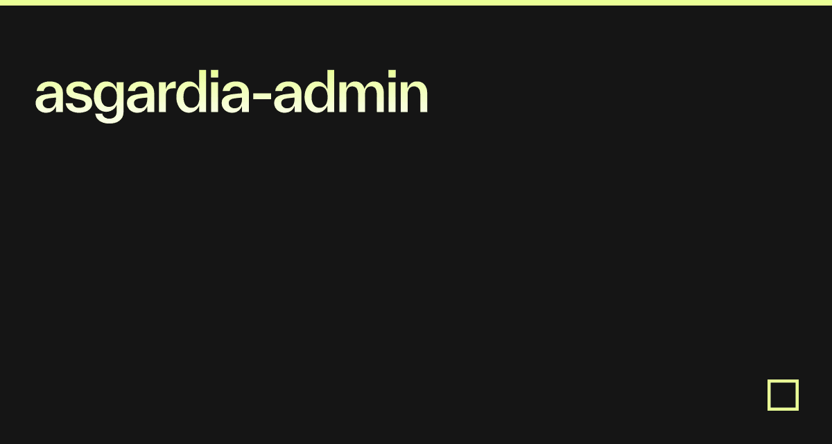 asgardia-admin