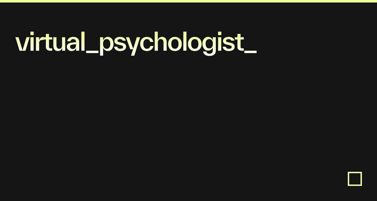 virtual_psychologist_prototype