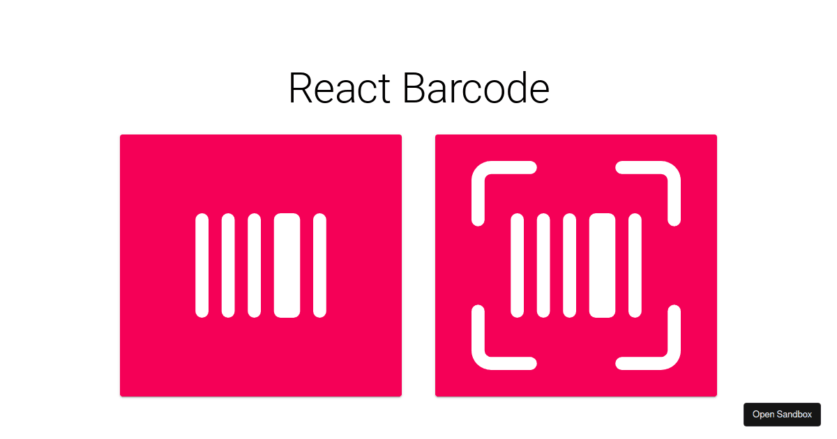 react_barcode
