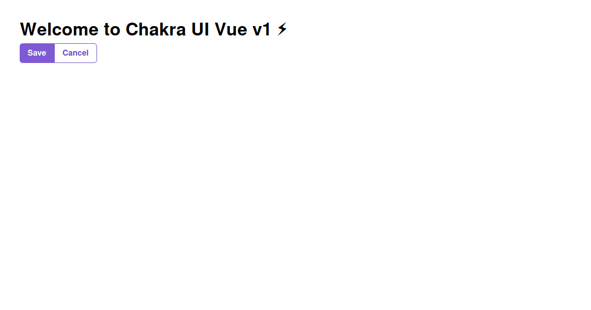 Chakra UI Vue v1
