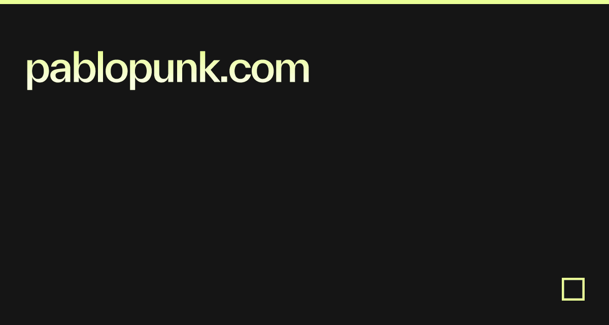 pablopunk.com