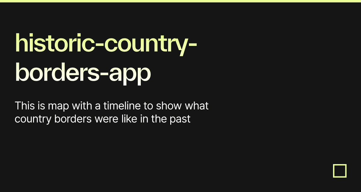 historic-country-borders-app