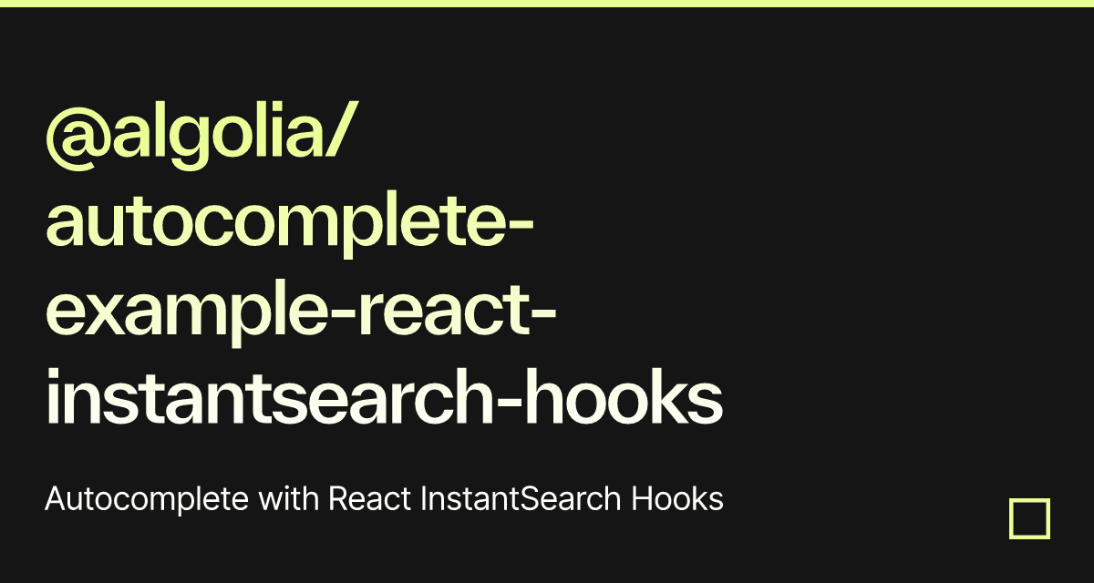@algolia/autocomplete-example-react-instantsearch-hooks