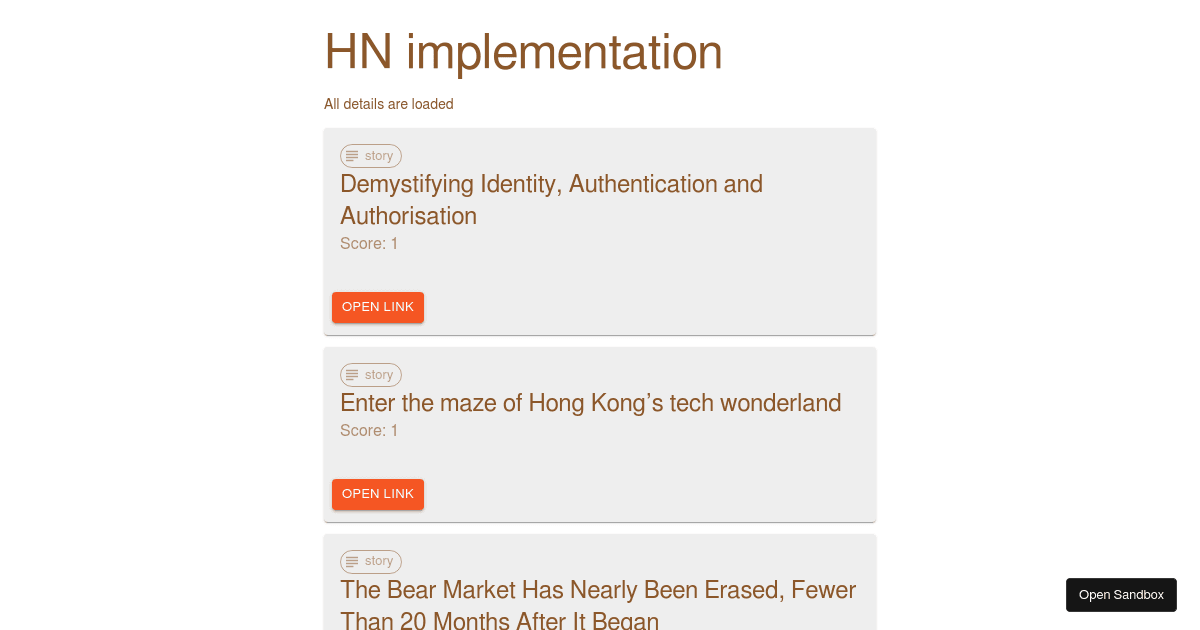 hn-implementation