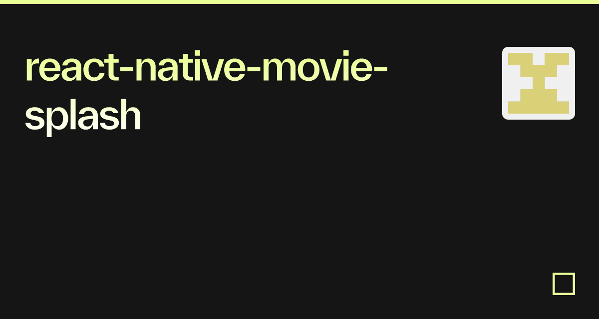 react-native-movie-splash