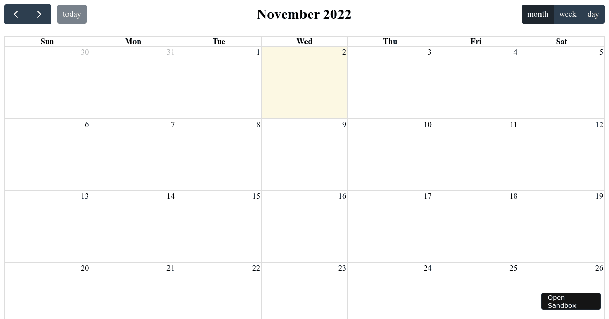 react-full-calendartest
