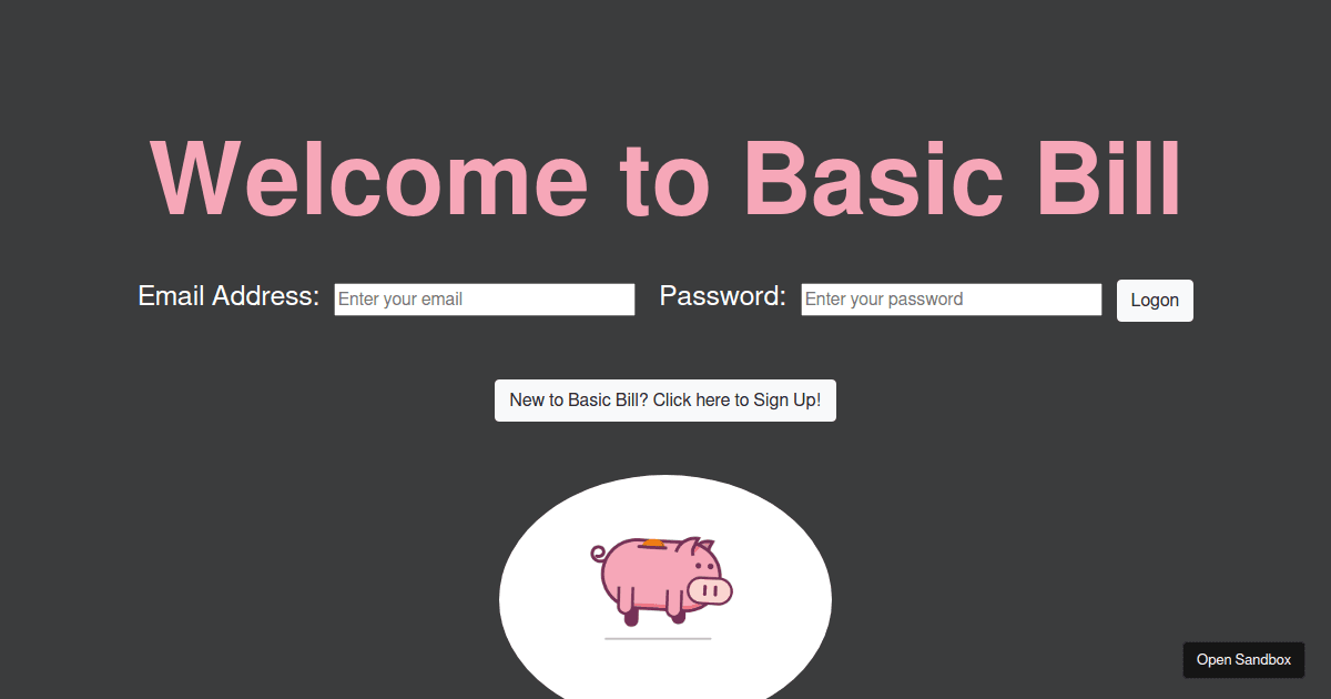 basic-bill-with-sign-up-functionality