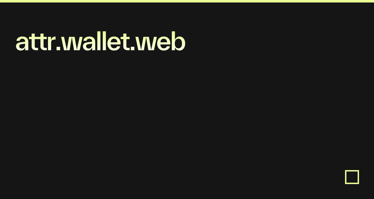 attr.wallet.web