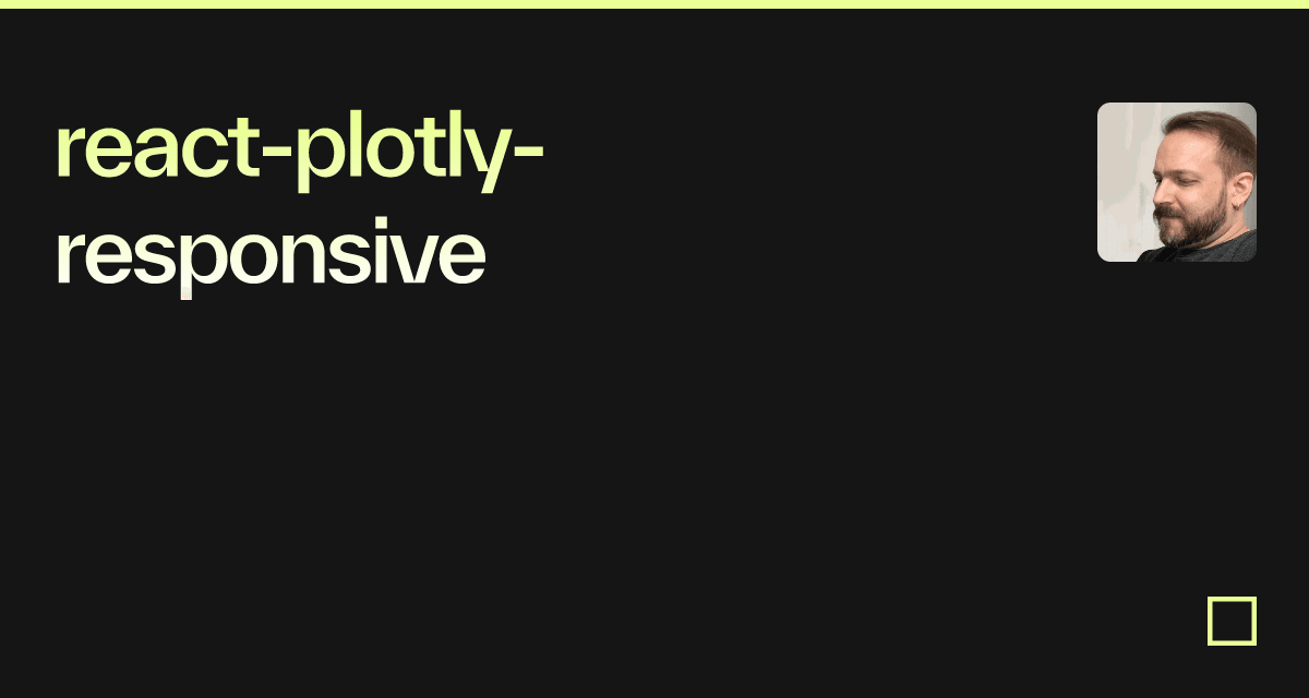 react-plotly-responsive