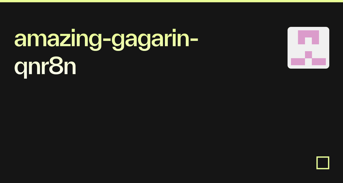 amazing-gagarin-qnr8n