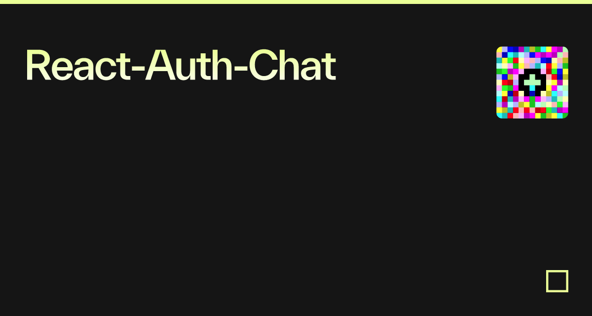 React-Auth-Chat