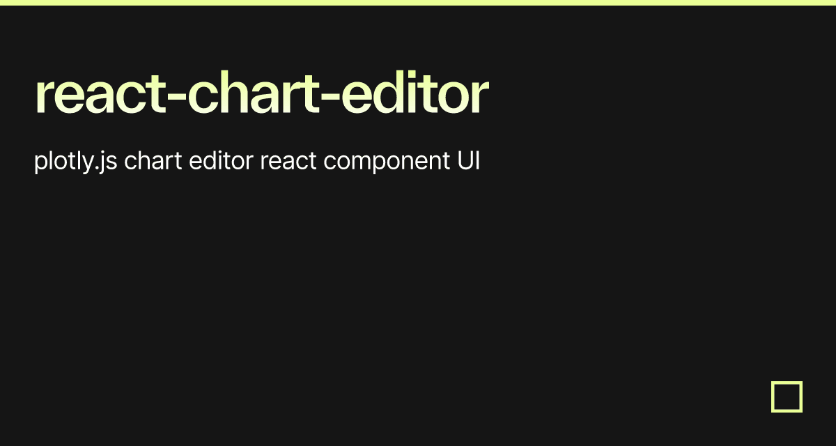 react-chart-editor
