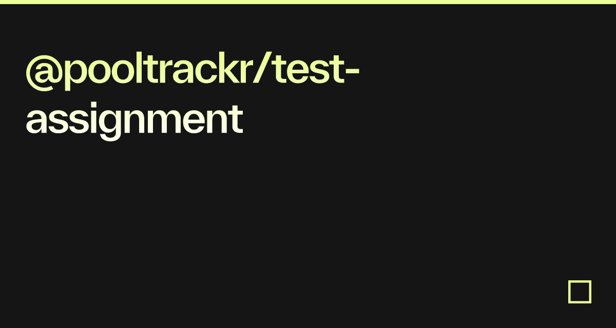 @pooltrackr/test-assignment