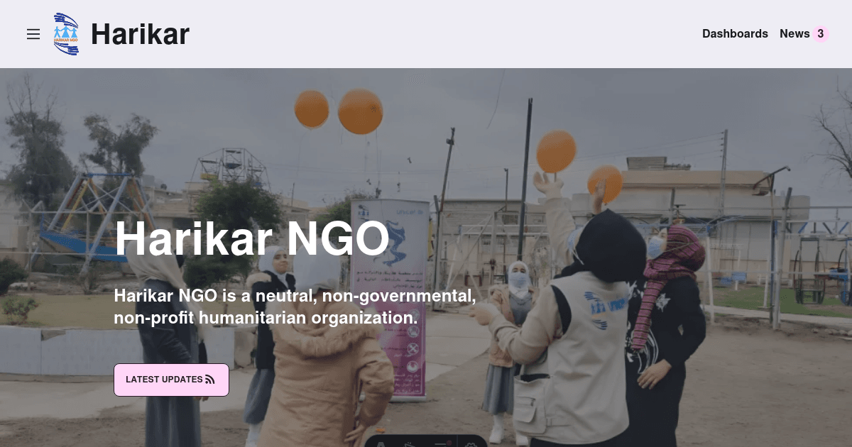 Harikar-NGO-website