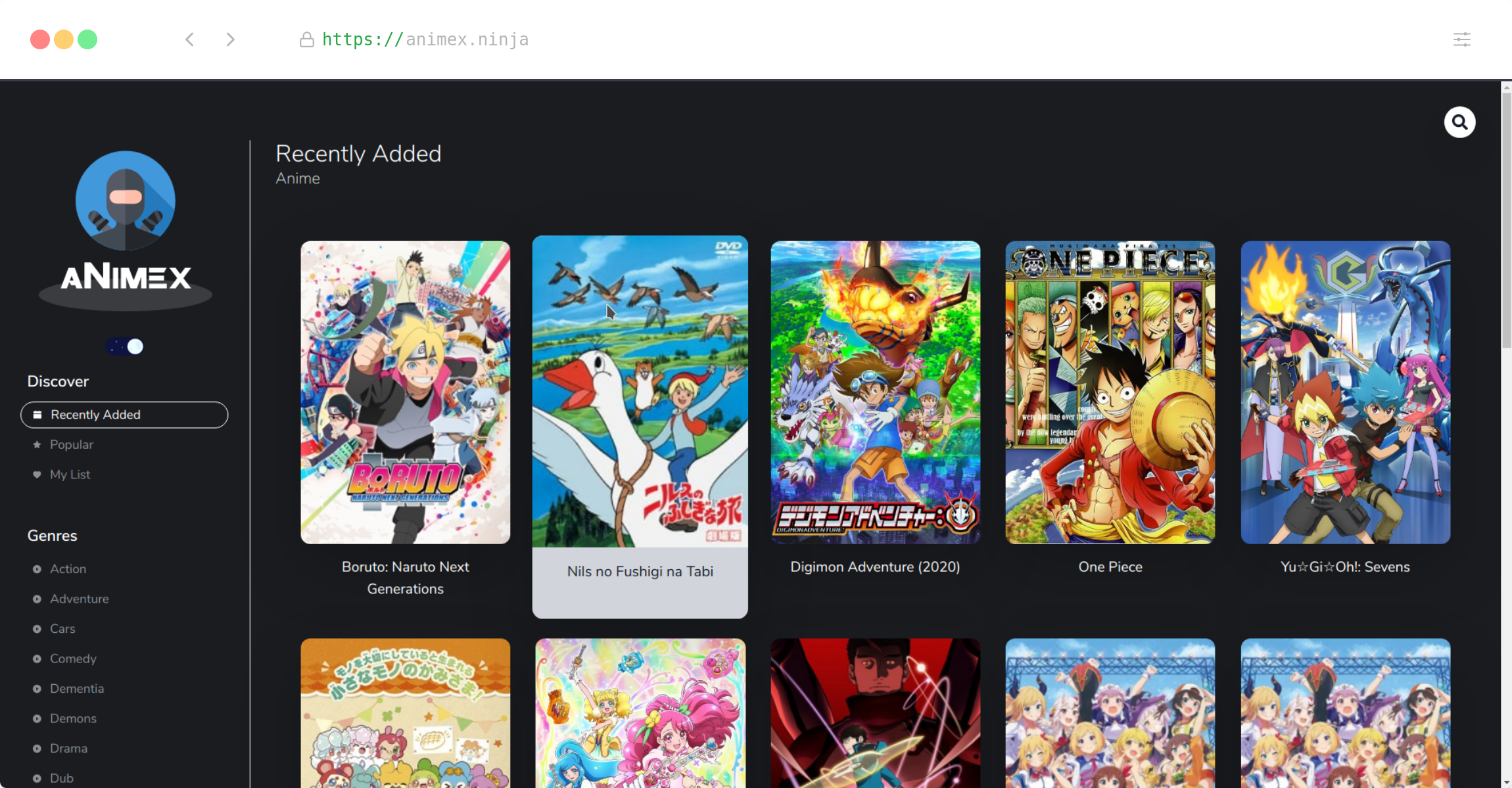 GitHub - TechShreyash/AnimeDex: Watch Animes Online For Free