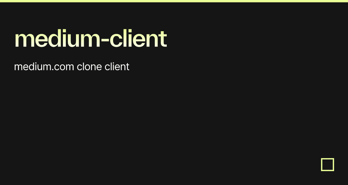 medium-client