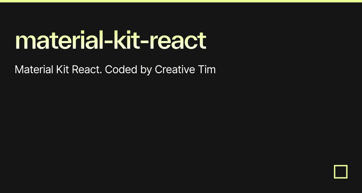 material-kit-react