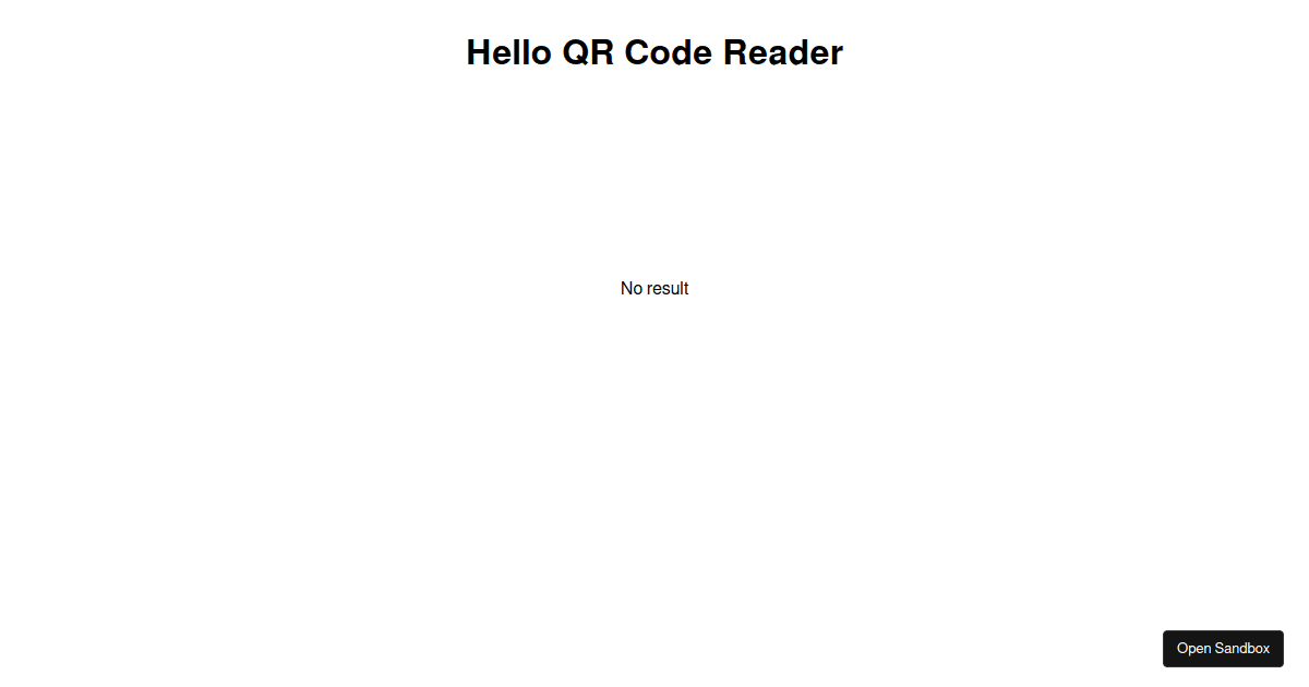 qr-code-scanner (forked)