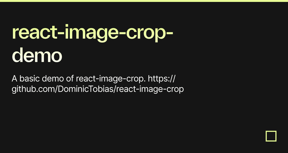 react-image-crop-demo
