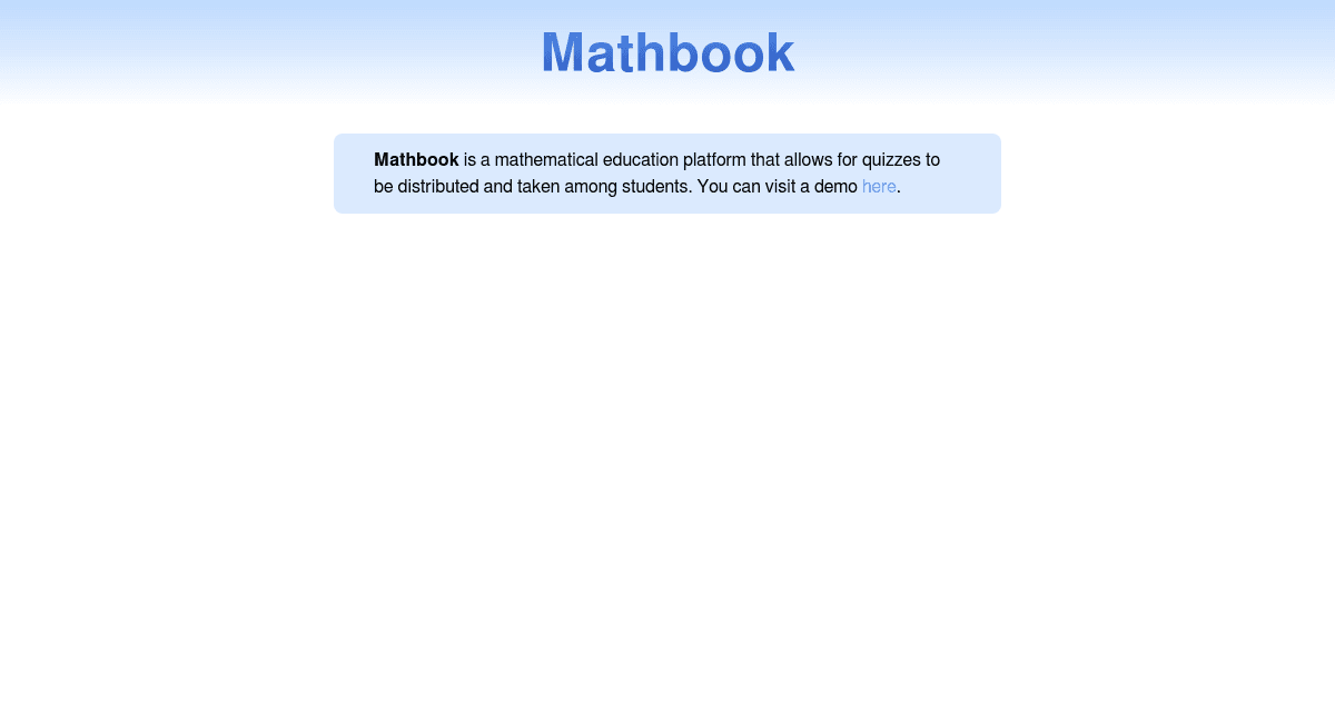 mathbook