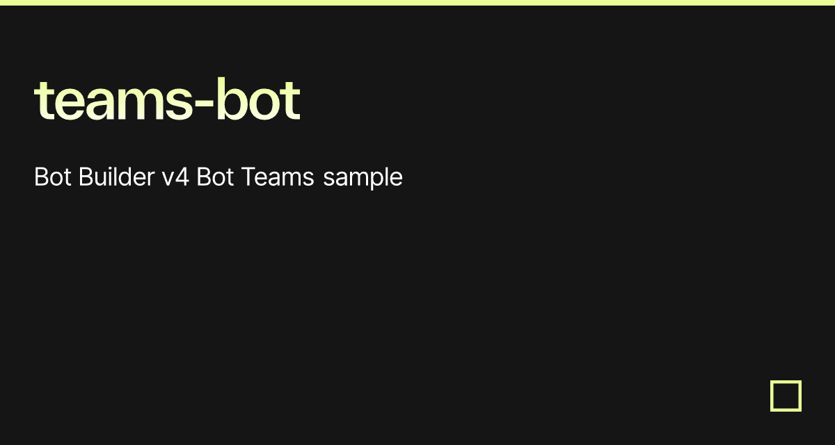 teams-bot