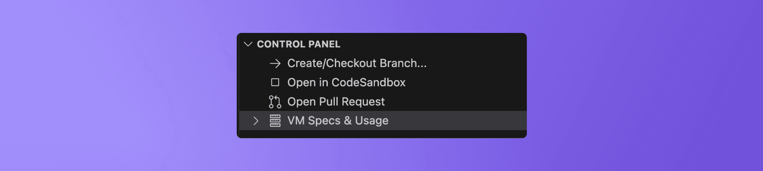 VS Code DevTool Panel